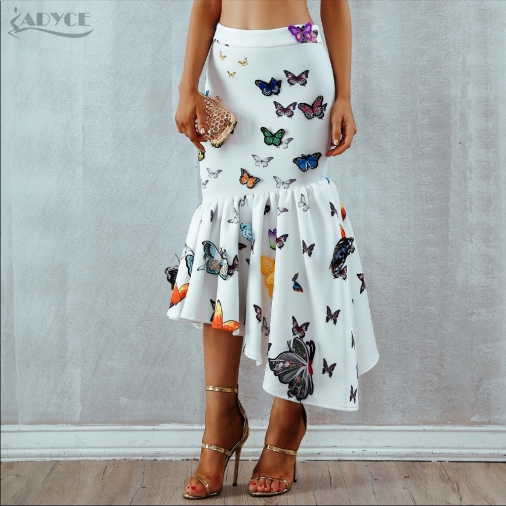 New Spring Women Elegant High Waist Skirts